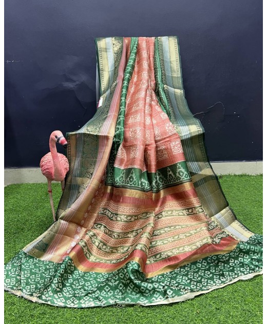 Kanchi organza saree