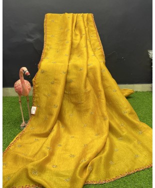 Russian silk saree