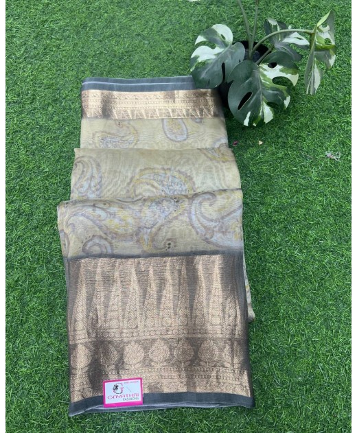 Organza saree