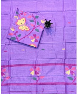 Khadhi jamdani dress material