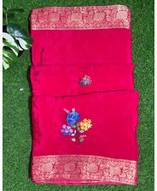 chinon saree