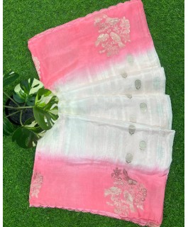 SATIN DESIGN SAREE