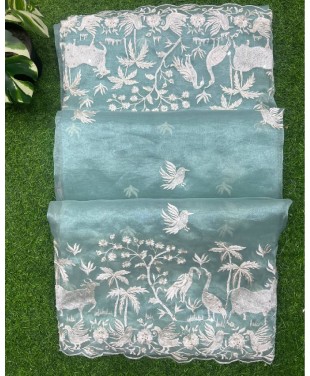 Tissue saree