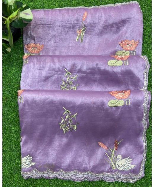 Russian silk saree