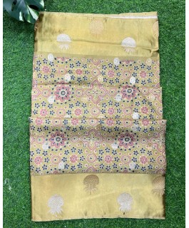 MUNGA AJRAKH SAREE