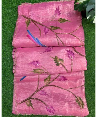 Russian silk saree
