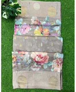 Munga mushroo  saree
