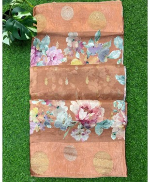 Munga mushroo  saree