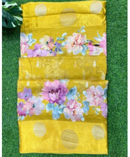 Munga mushroo  saree