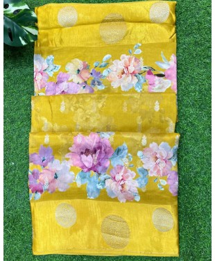 Munga mushroo  saree