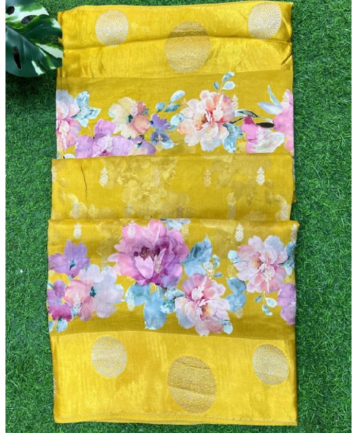 Munga mushroo  saree