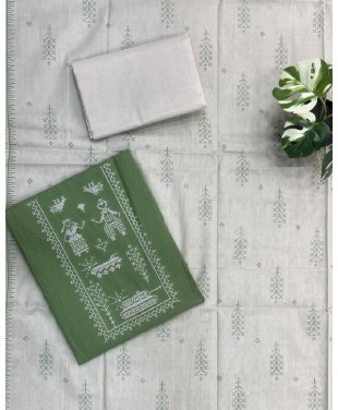 Cotton dress material
