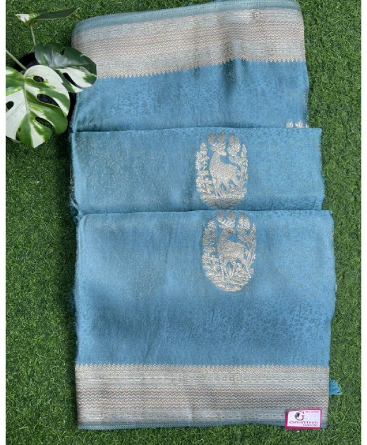 Jacquard Mashroo saree