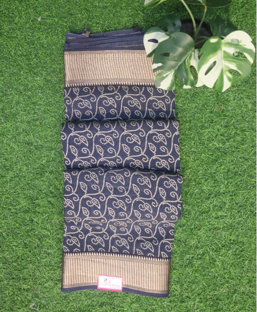maslin silk saree