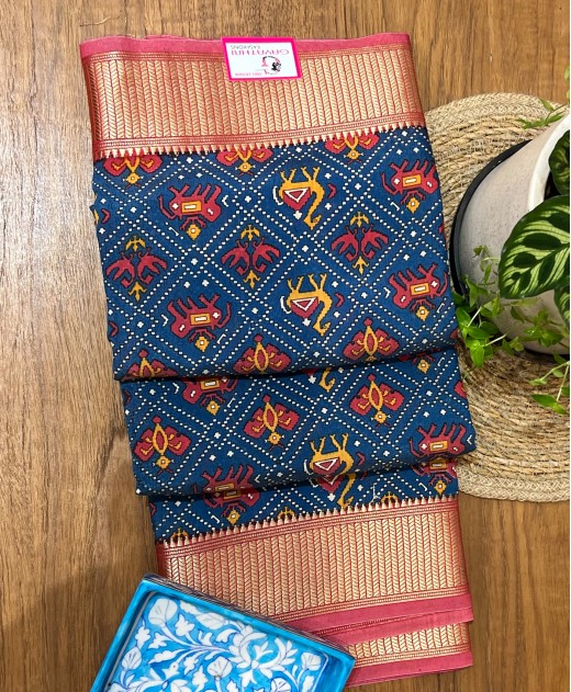 maslin silk saree