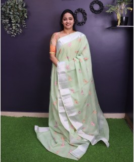 cotton kota saree