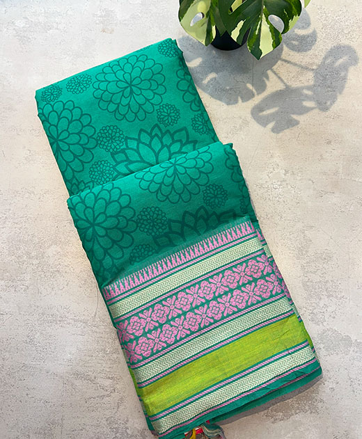 Handloom cotton saree